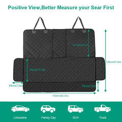 anosospecial funda asiento perro antideslizante mantiene al animal seguro y estable.
