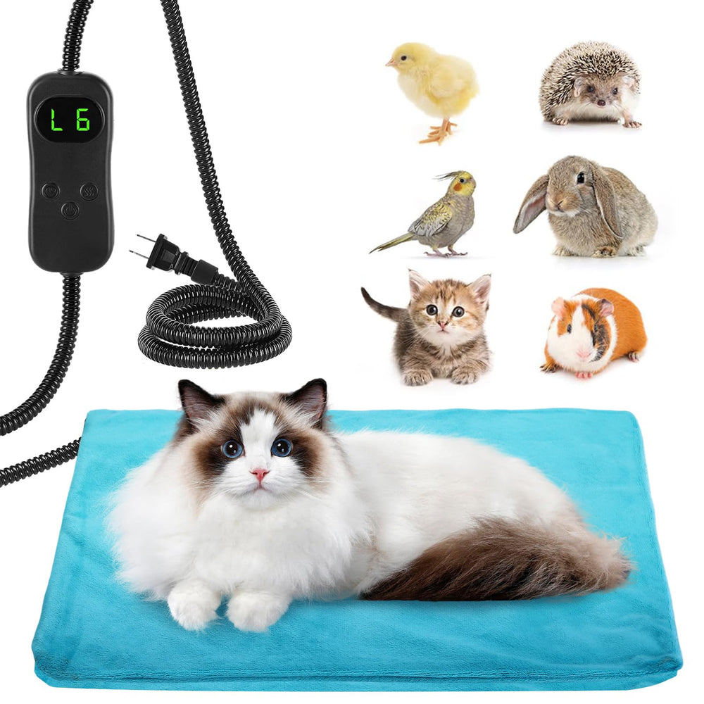 ANPHSIN almohadilla calefactora para mascotas en interiores y exteriores, mantiene a tu mascota cómoda.