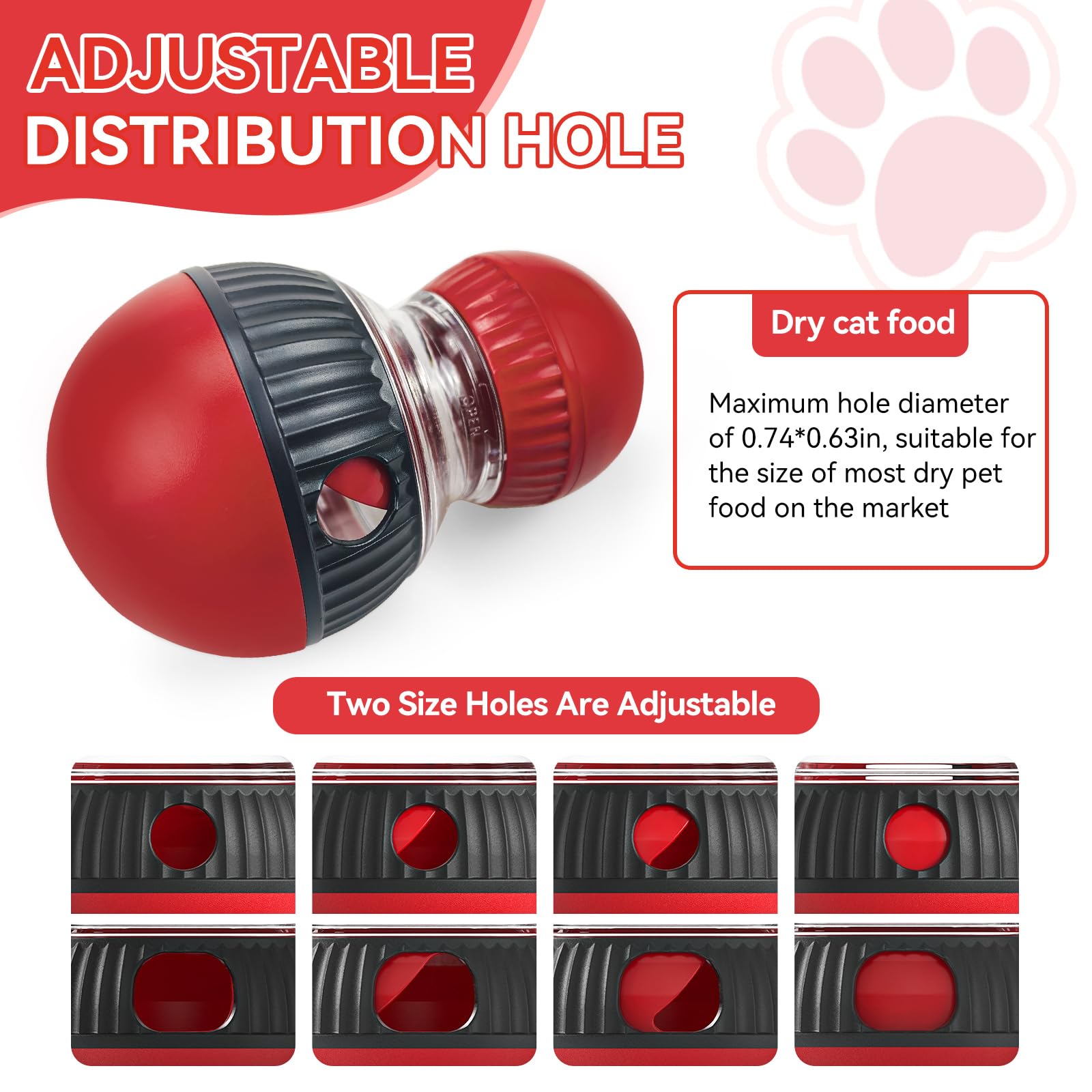Ansoniser material ABS de grado alimentario seguro para mascotas
