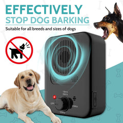 anti-bark-deterrent alcance de 33 pies para control discreto del ruido