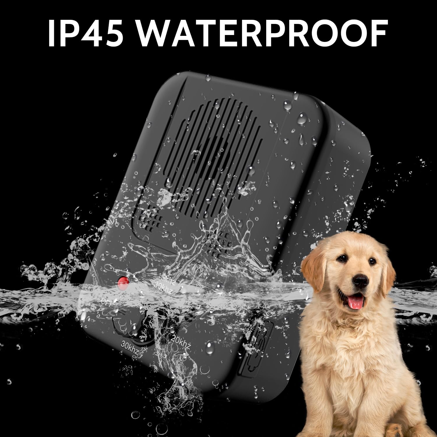 anti-bark-deterrent seguridad para humanos sin contacto