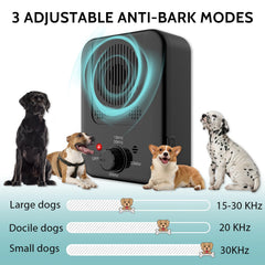 anti-bark-deterrent uso interior y exterior protege a perros y vecinos
