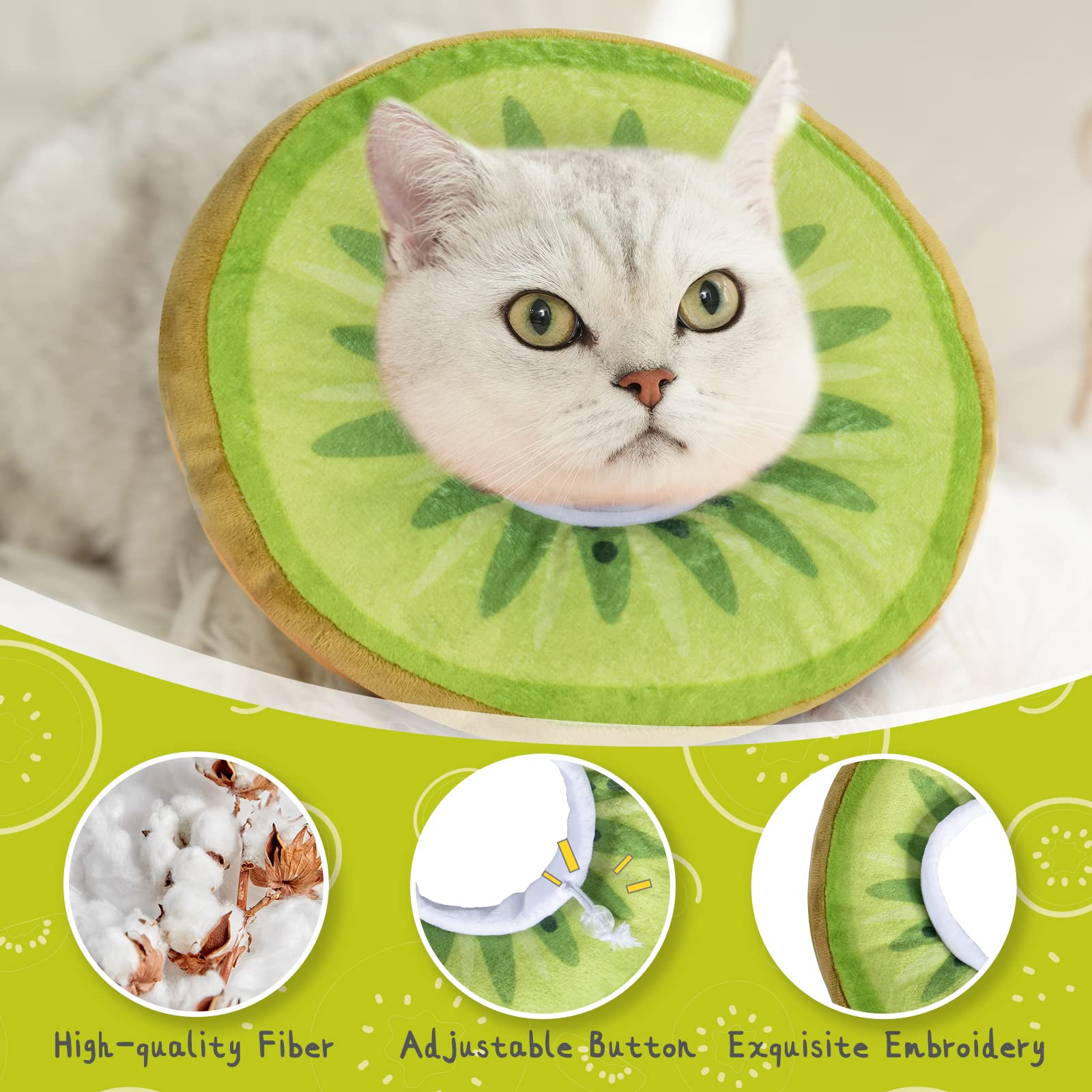 ANWA collar gato forma tierna, añade un toque adorable en casa.