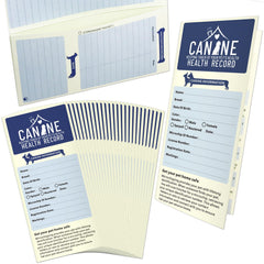 ANZON MORIES libro registro vacunas perro 8x10 para control de salud