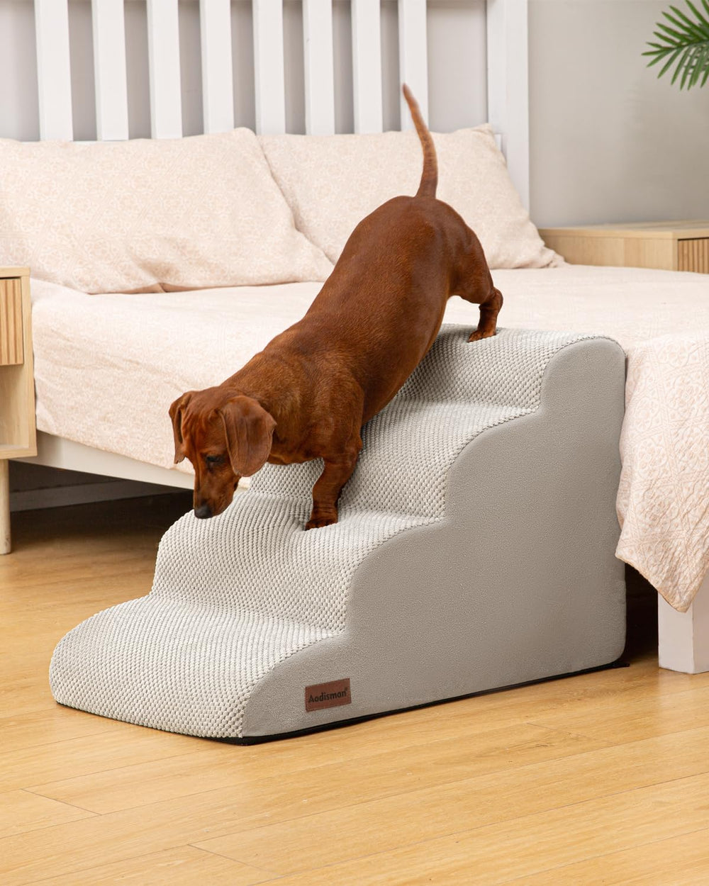 Aodisman escalera base antideslizante, mantiene a tu mascota firme al subir