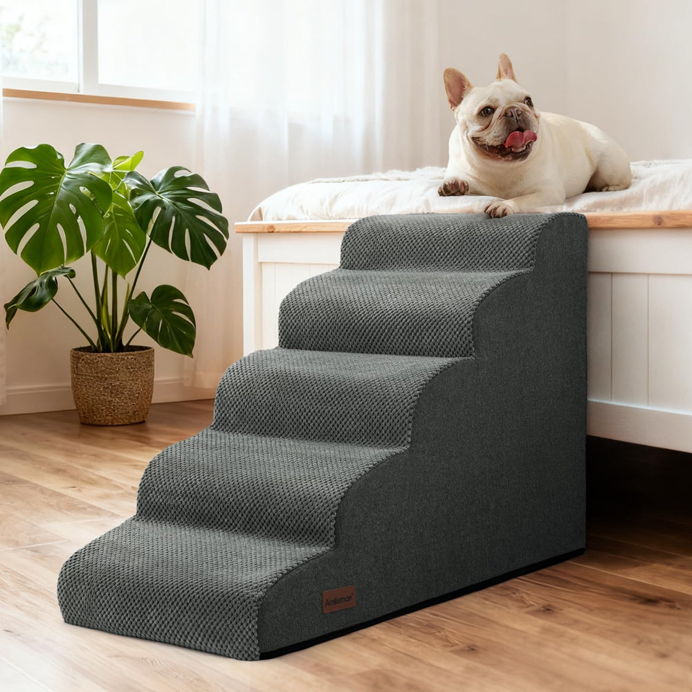 Aodisman escaleras para perro, uso interior en sofá o cama