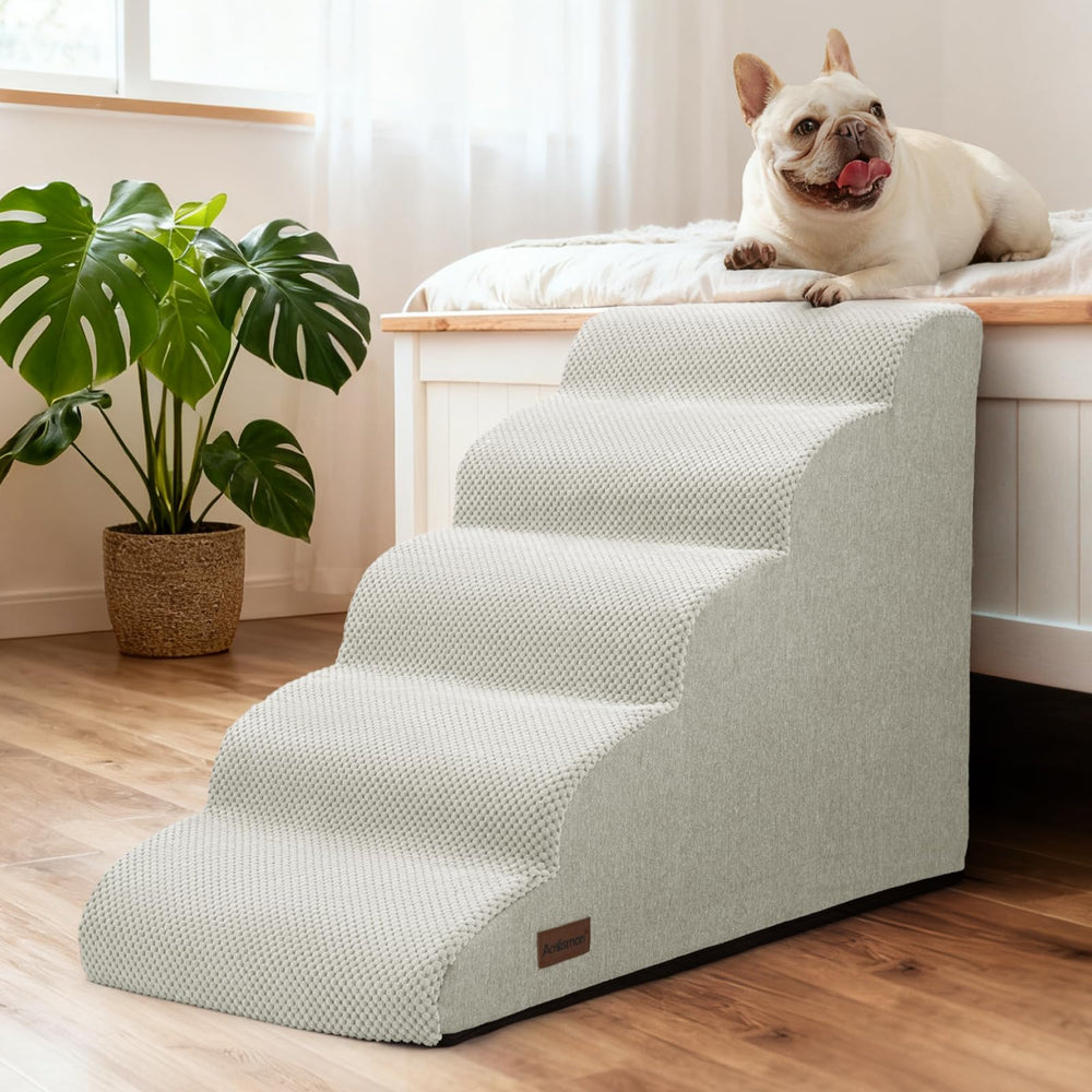 Aodisman escalera para interiores, ideal para mascotas pequeñas y mayores