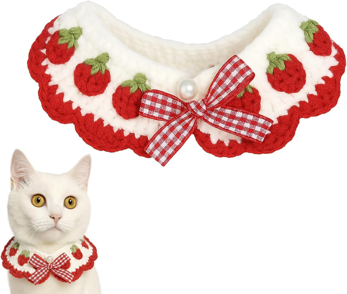Collar Aoeeki para gato con ruptura segura, ideal para juego.