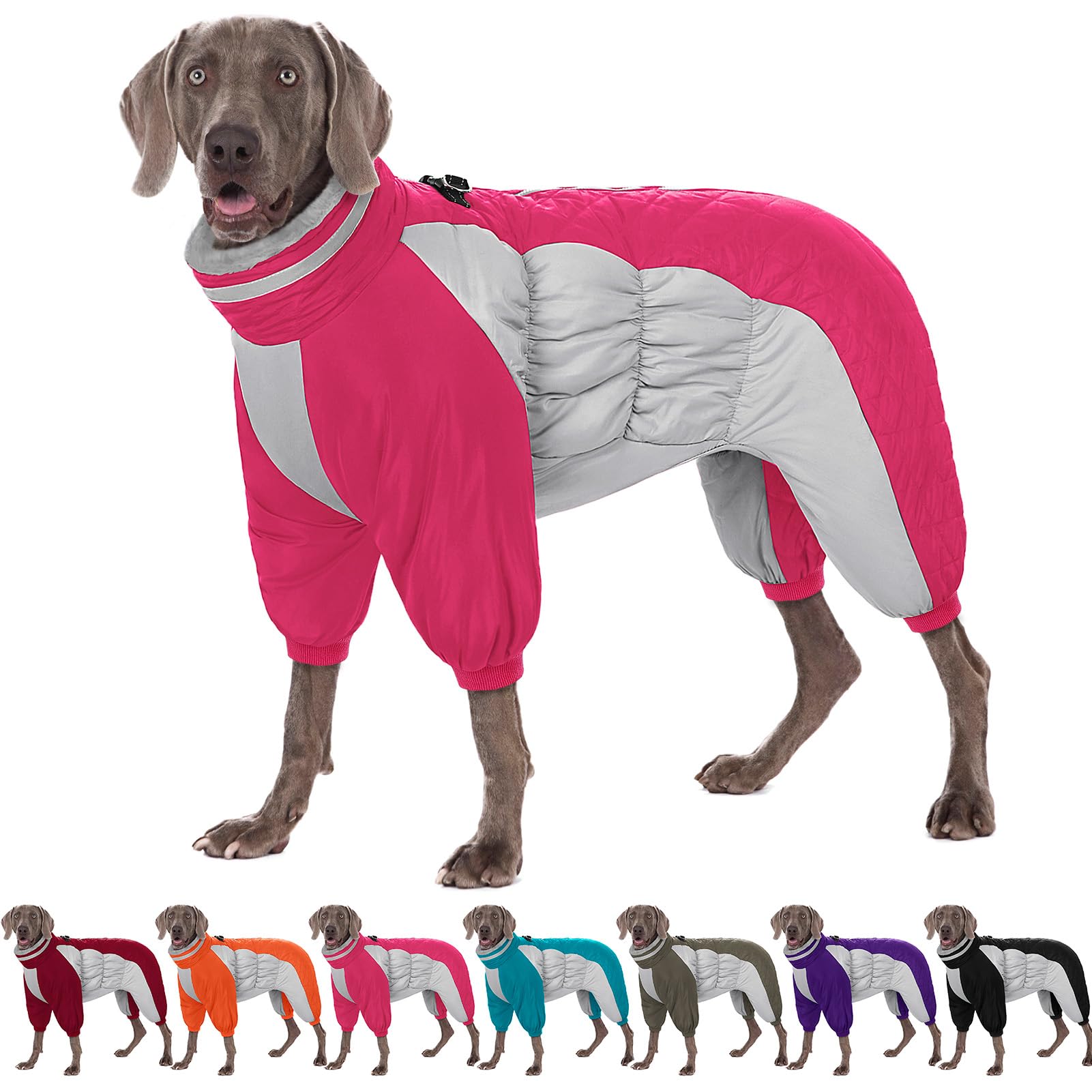 AOFITEE capa para perro con arnés incorporado, ideal para paseos estables.