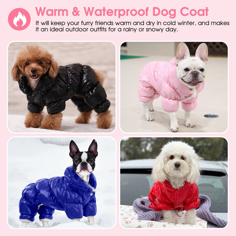 Chaleco con patas AOFITEE, azul, ideal para paseos diarios en clima frío