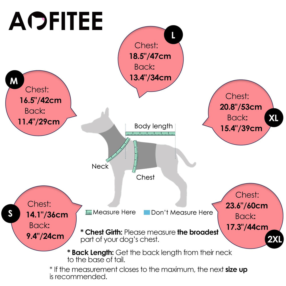 AOFITEE chaqueta para perro, costuras duraderas, diseñada para salidas al aire libre.