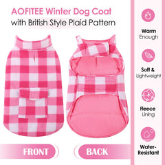 AOFITEE abrigo impermeable para perro, protección contra lluvia y humedad.