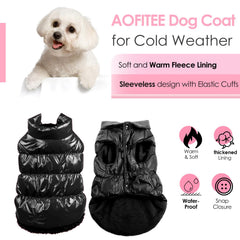 AOFITEE chaqueta canina invernal, exterior resistente al agua