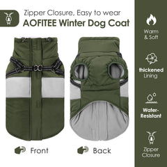 AOFITEE: forro-polar-perro-interno brinda calor suave para días fríos.