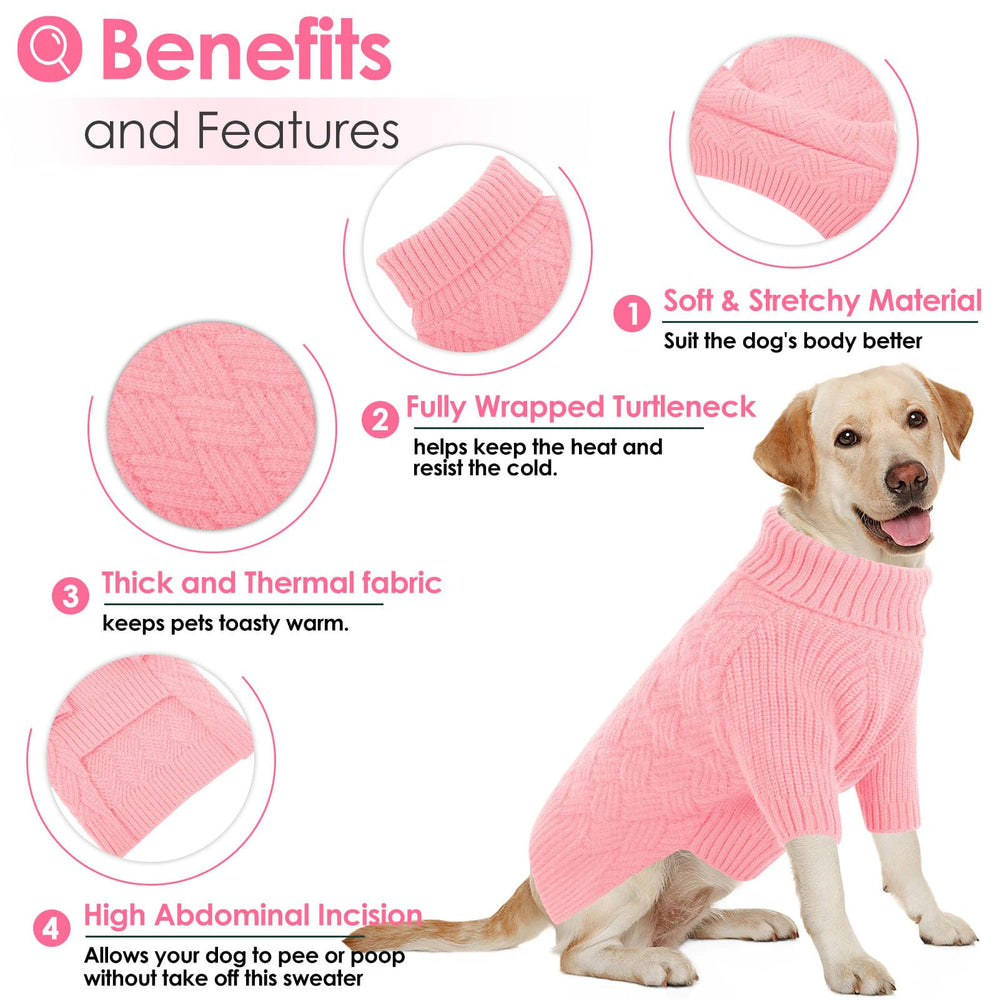AOFITEE suéter canino, disponible en tallas XS a XXL.