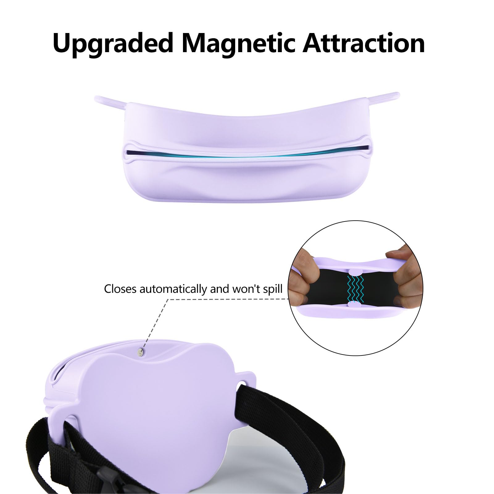 AOKLANT material de silicona impermeable, fácil de limpiar y apto para comida húmeda
