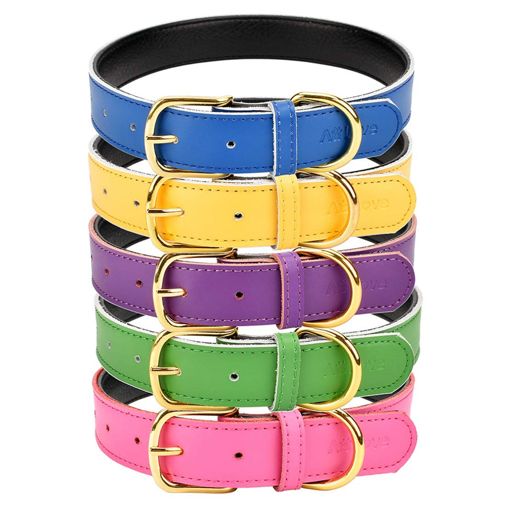 AoLove collar acabado piel suave, tacto cómodo para uso diario.