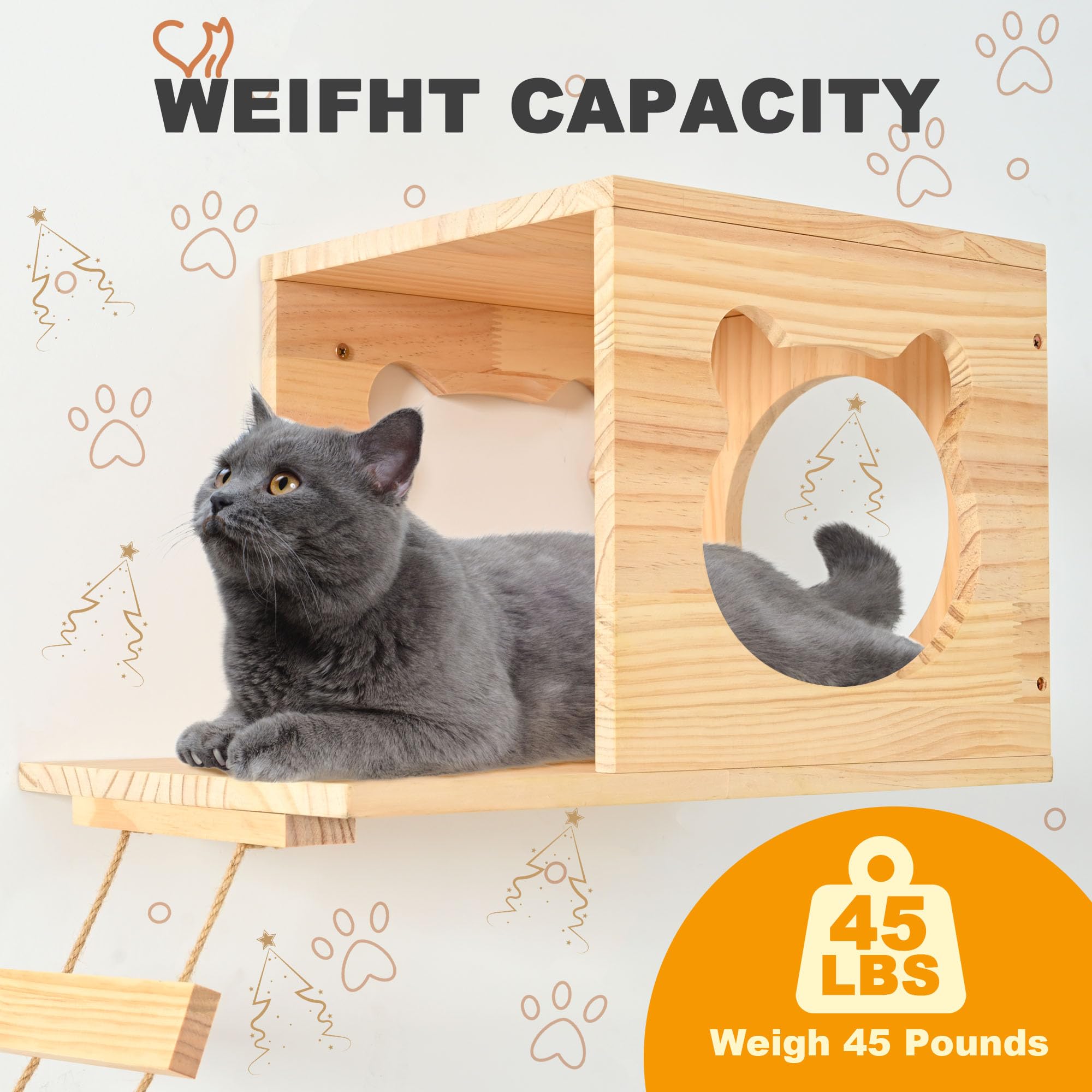 Nido o condo PETKABOO para gatos, refugio elevado y cómodo.