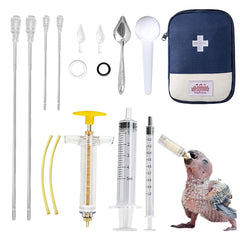 Jeringa AORIO de 20 ml para aves bebé con control de porciones mejorado.