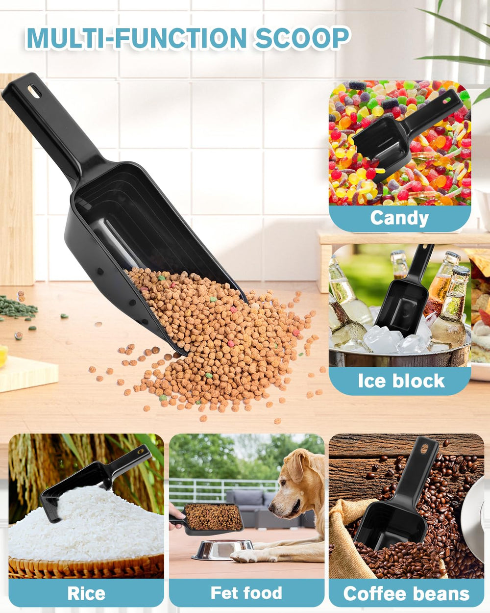 Aosnare cazo multiusos para comida y otros ingredientes en la cocina.