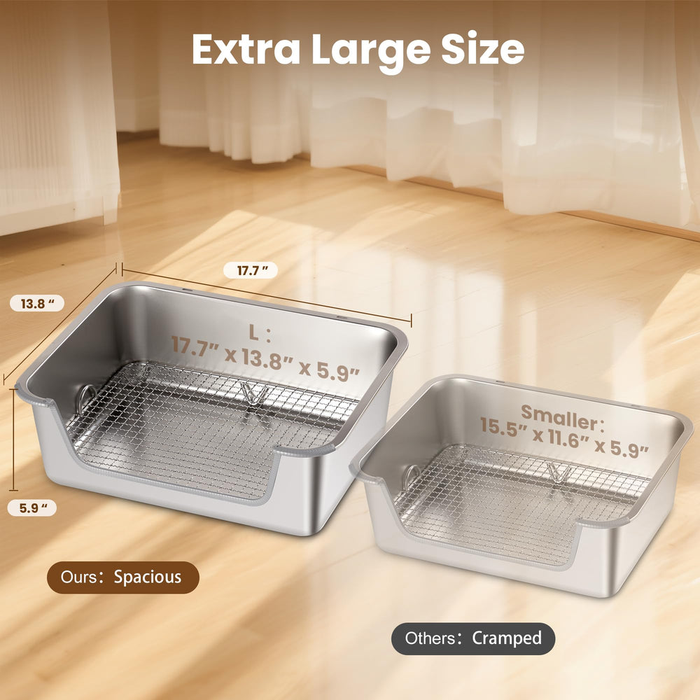 Aothey caja para conejos de tamaño extra grande, ideal para uso diario