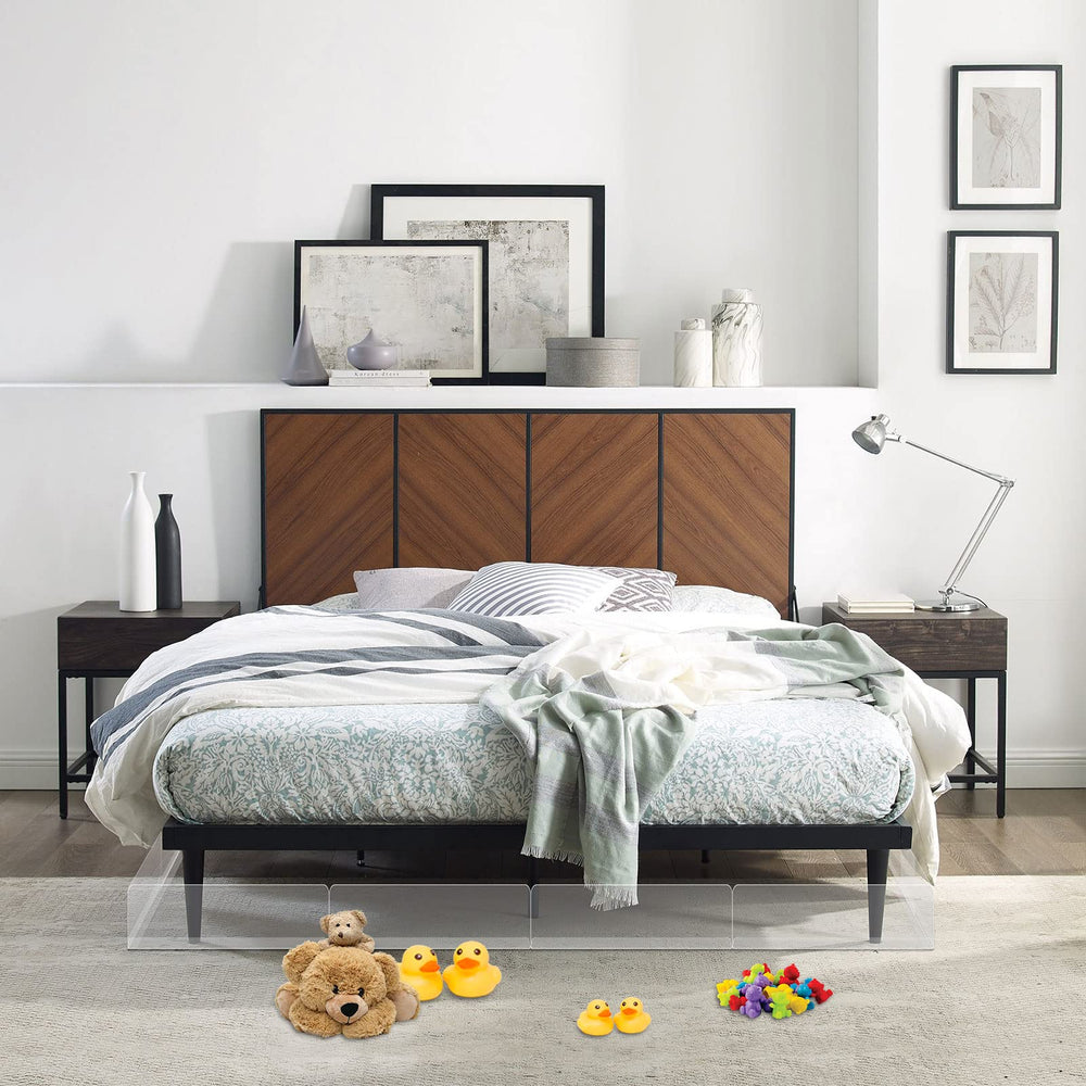 APACALI diseño transparente para localizar objetos bajo la cama rápidamente.