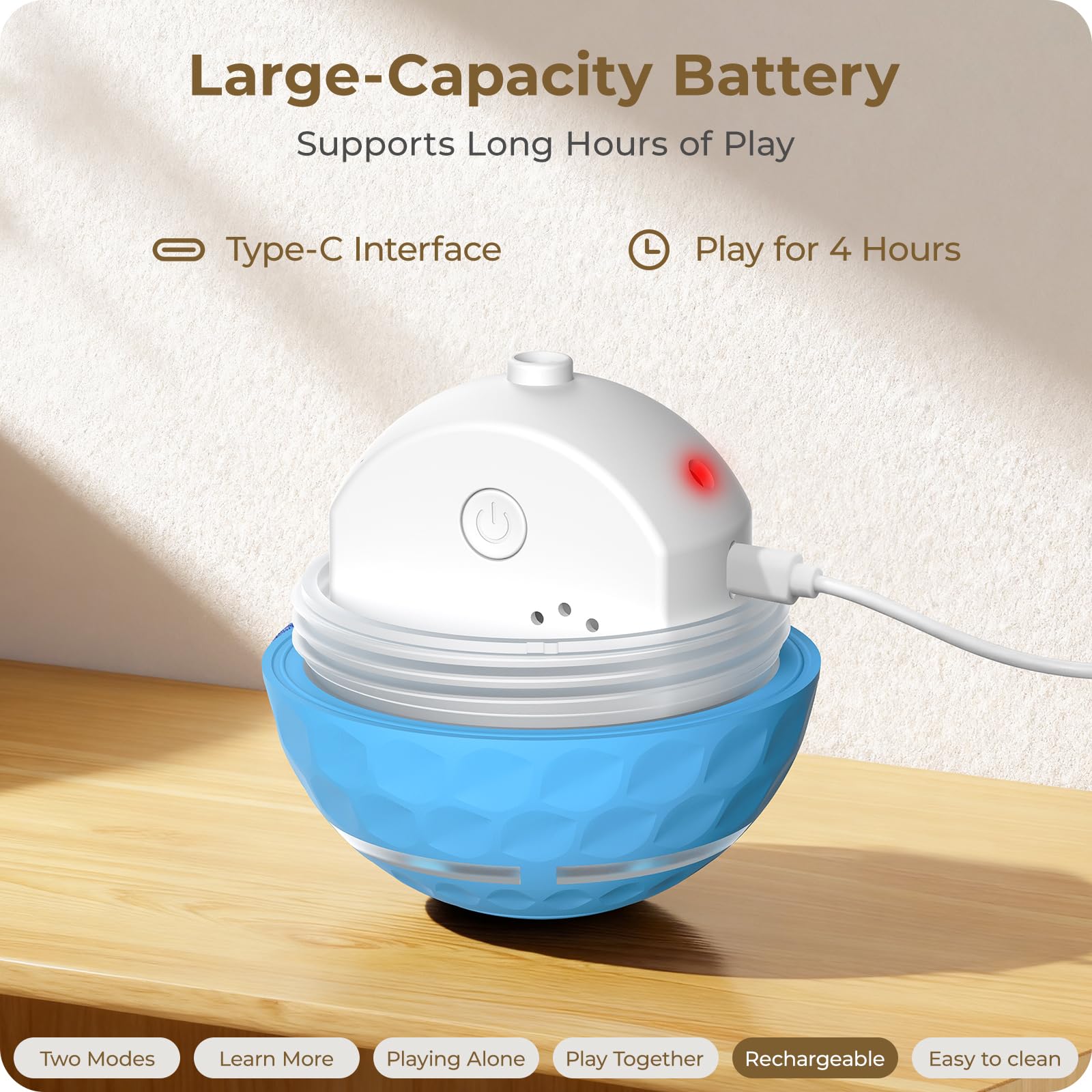 Apasiri Batería recargable de 500mAh para más horas de juego