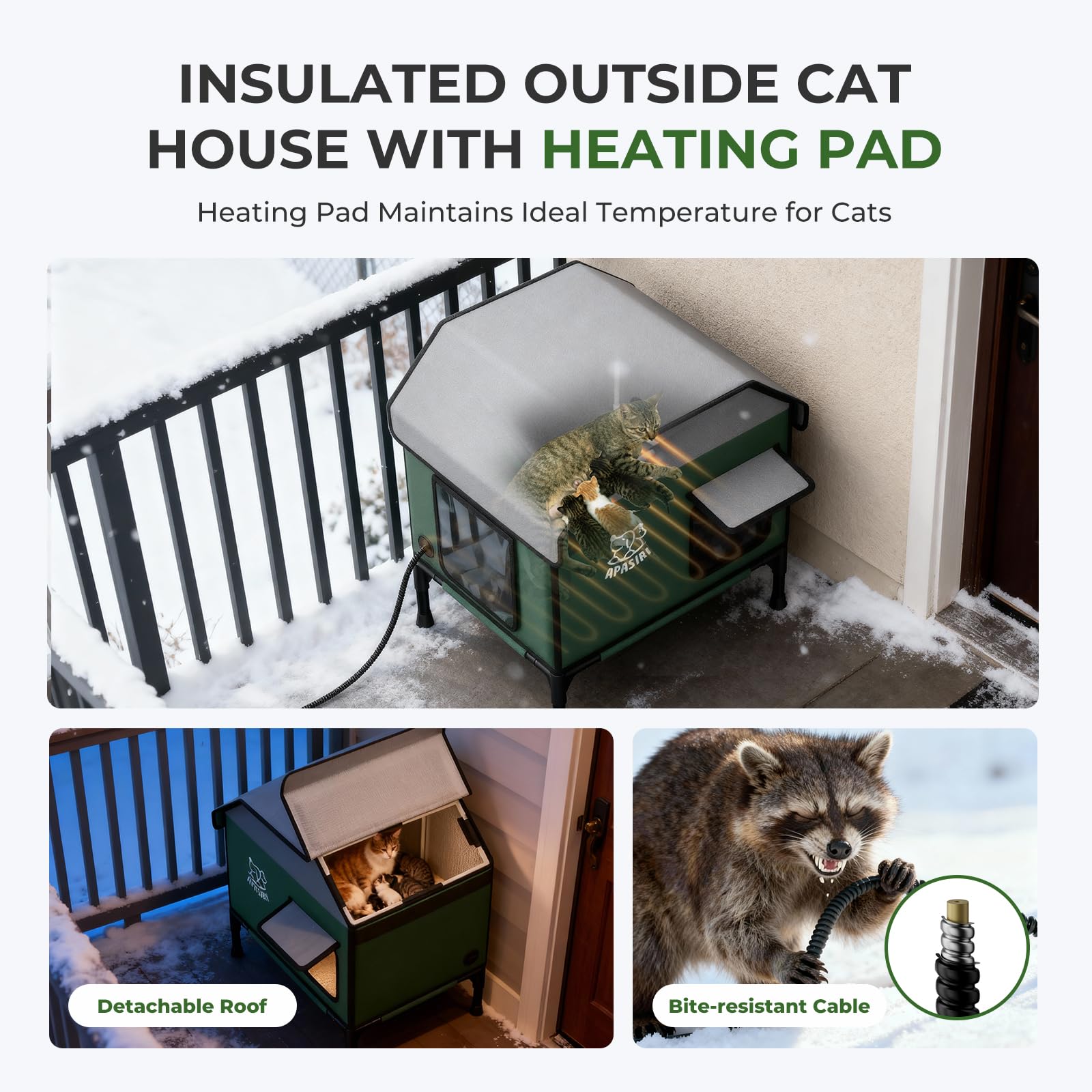 Apasiri casa-gato-exterior-estructura-capacidad-65kg estructura estable.