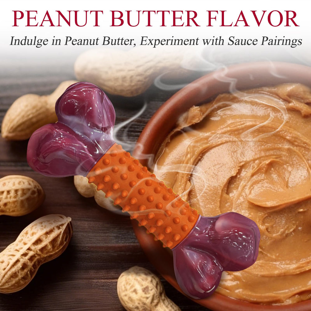 Juguete Apasiri con sabor a mantequilla de maní para mayor interés