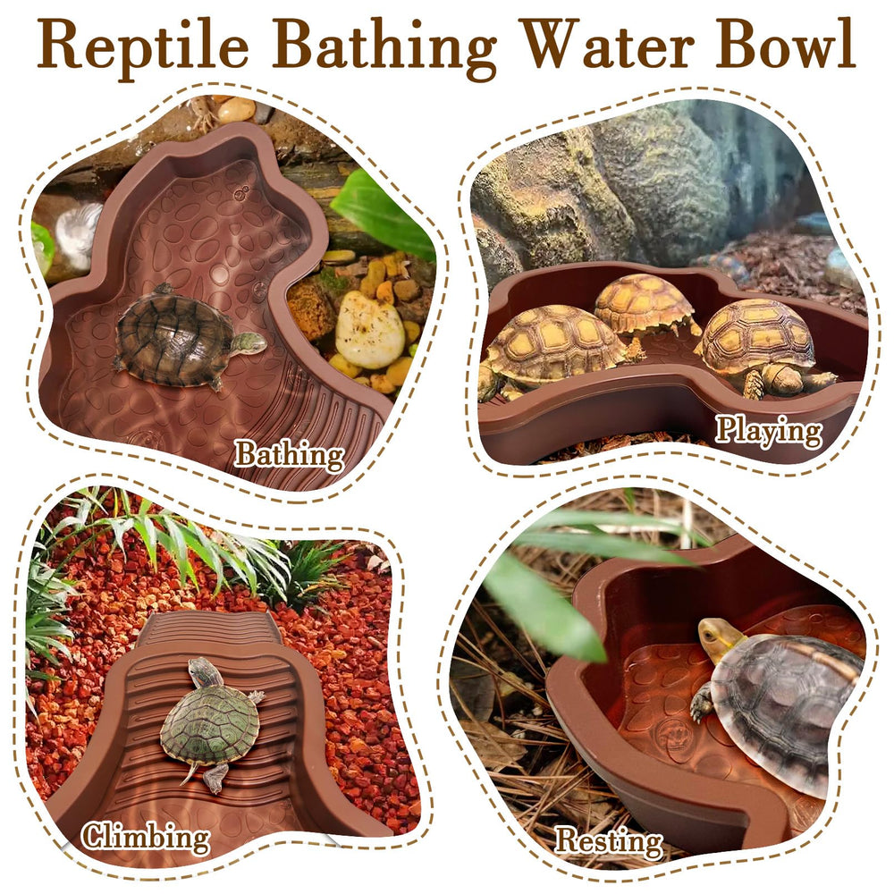 Decoración de hábitat Apatal que añade ambiente natural y realista.