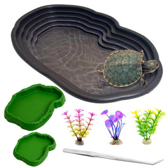 Apatal piscina para reptil con rampa facilita acceso y juego seguro