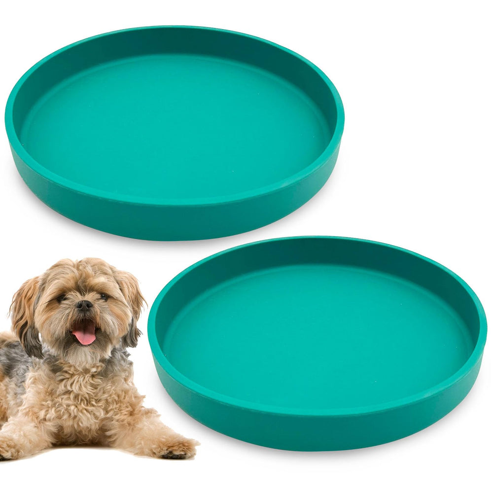 Apatal tazón de silicona para perro, 7 pulgadas, cómodo y fácil de usar.