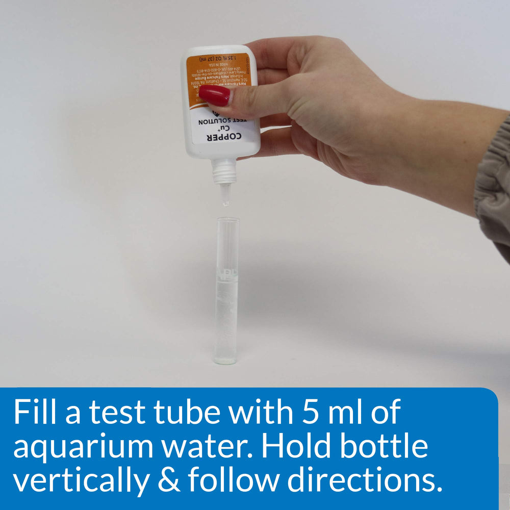 API COPPER TEST KIT es ideal para monitoreo semanal del acuario