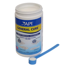 API GENERAL CURE, uso en acuario de agua dulce, tratamiento visible.