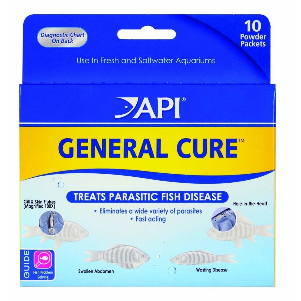API General Cure uso en agua dulce y salada para mantener peces sanos