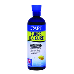 API Liquid Super ICK Cure: botella para tratamiento de ich en acuarios.