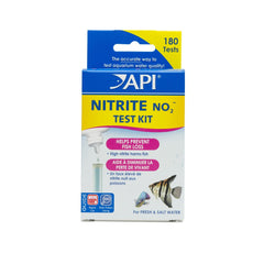 API Nitrito: botella de solución lista para detectar nitrito en el acuario.