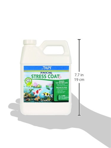 API POND STRESS COAT seguro para plantas y fauna cercana al estanque