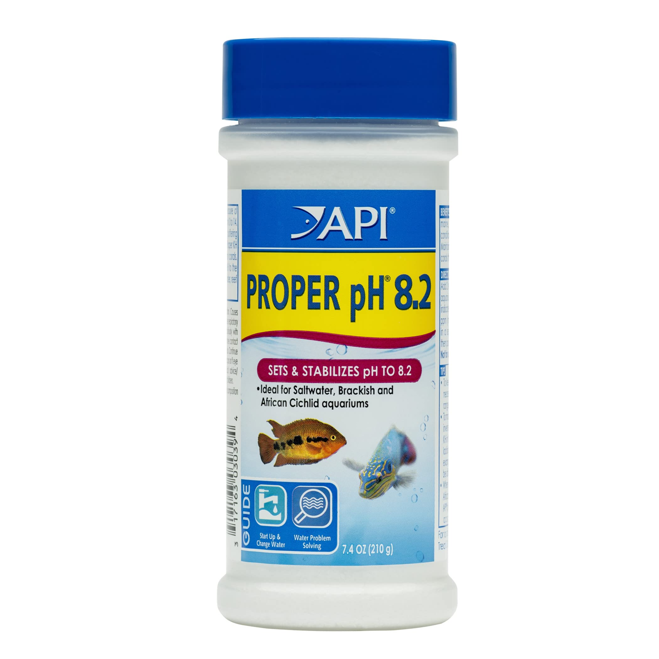 API PROPER pH 8.2 en botella de 7.4 oz para estabilizar el pH