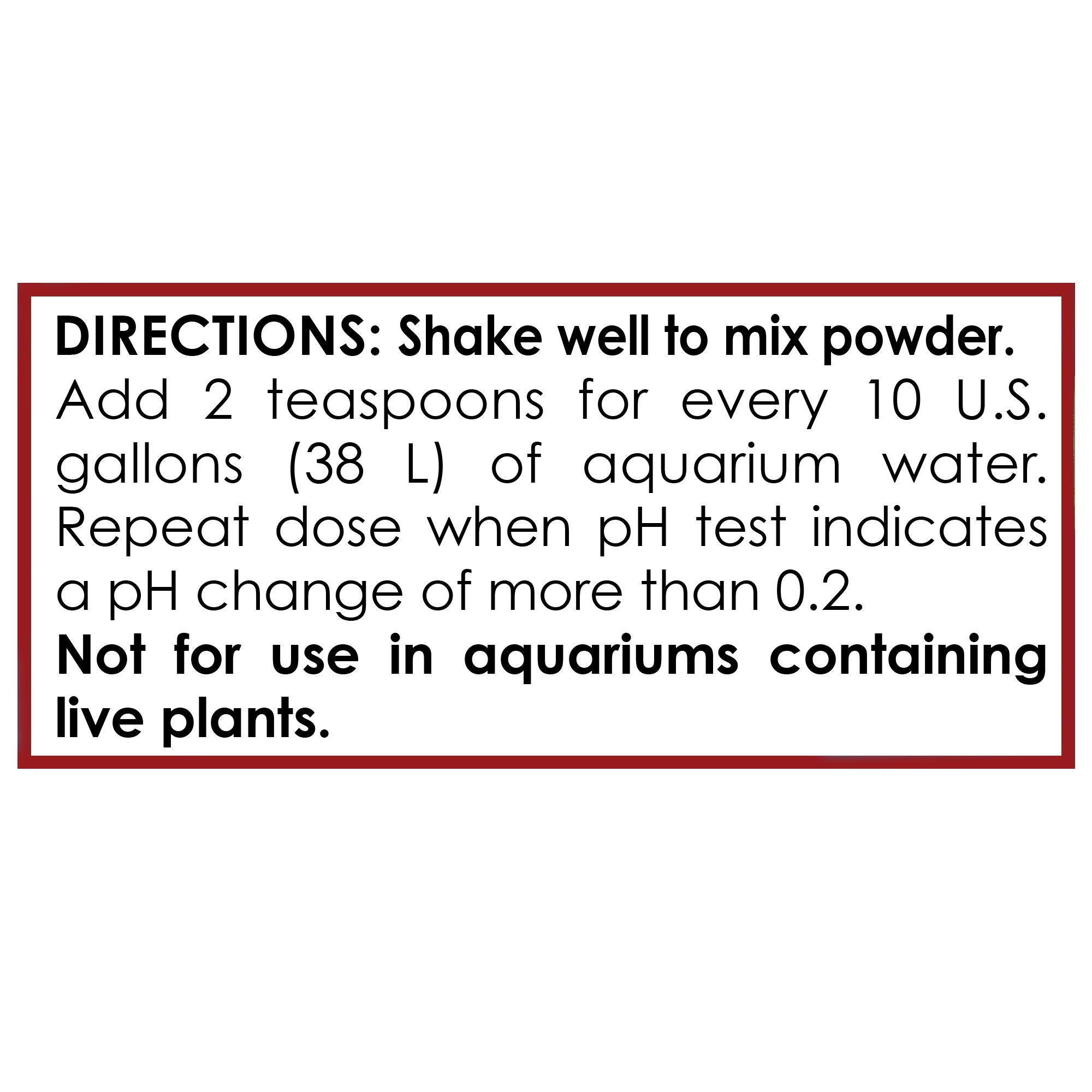API PROPER pH 8.2 para acuarios sin plantas vivas