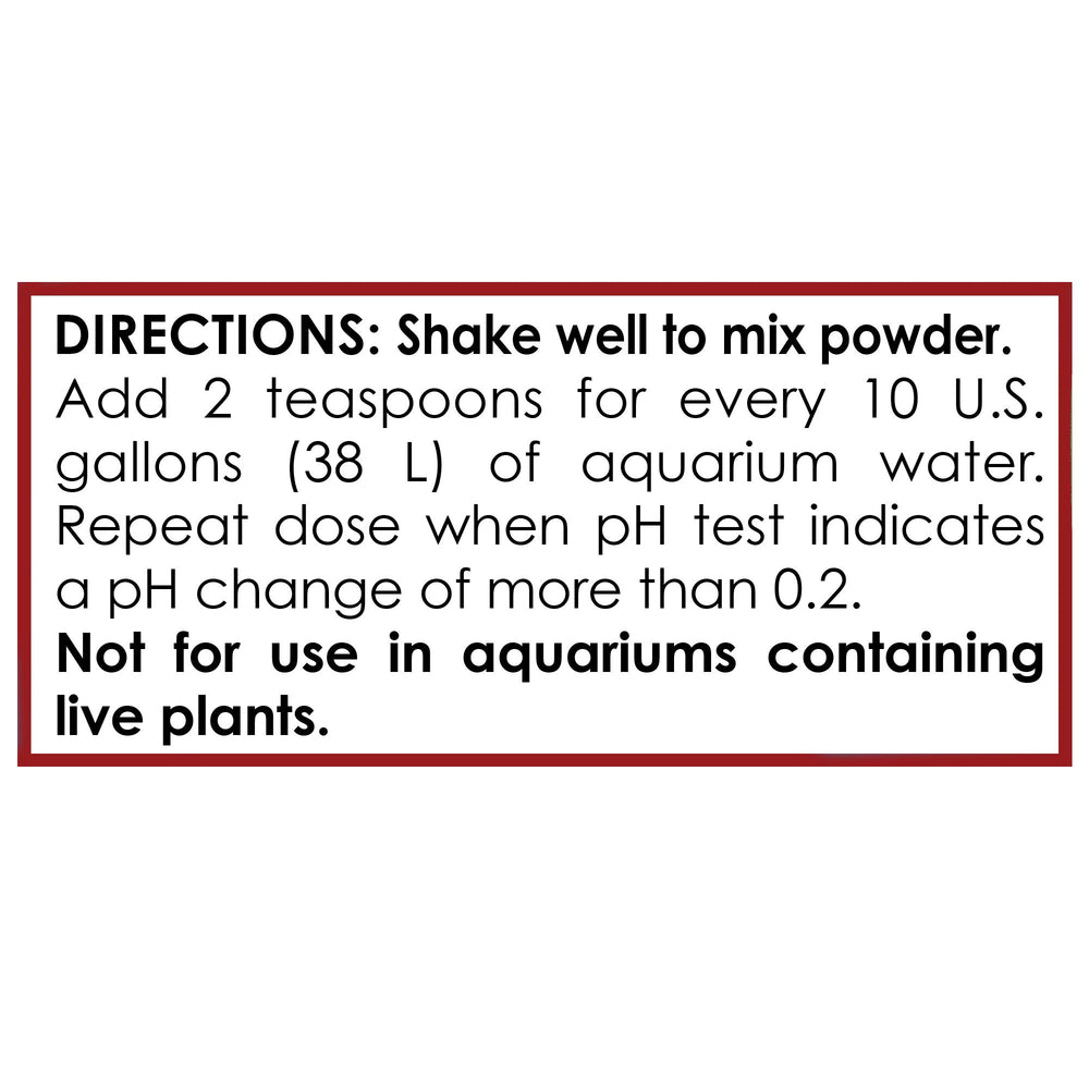 API PROPER pH 8.2 para acuarios sin plantas vivas