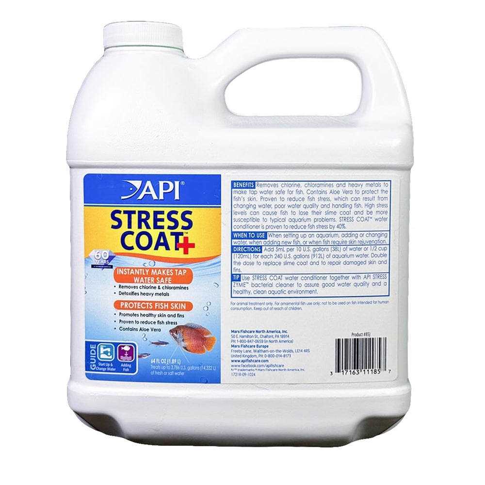 API STRESS COAT con aloe vera para protección de peces