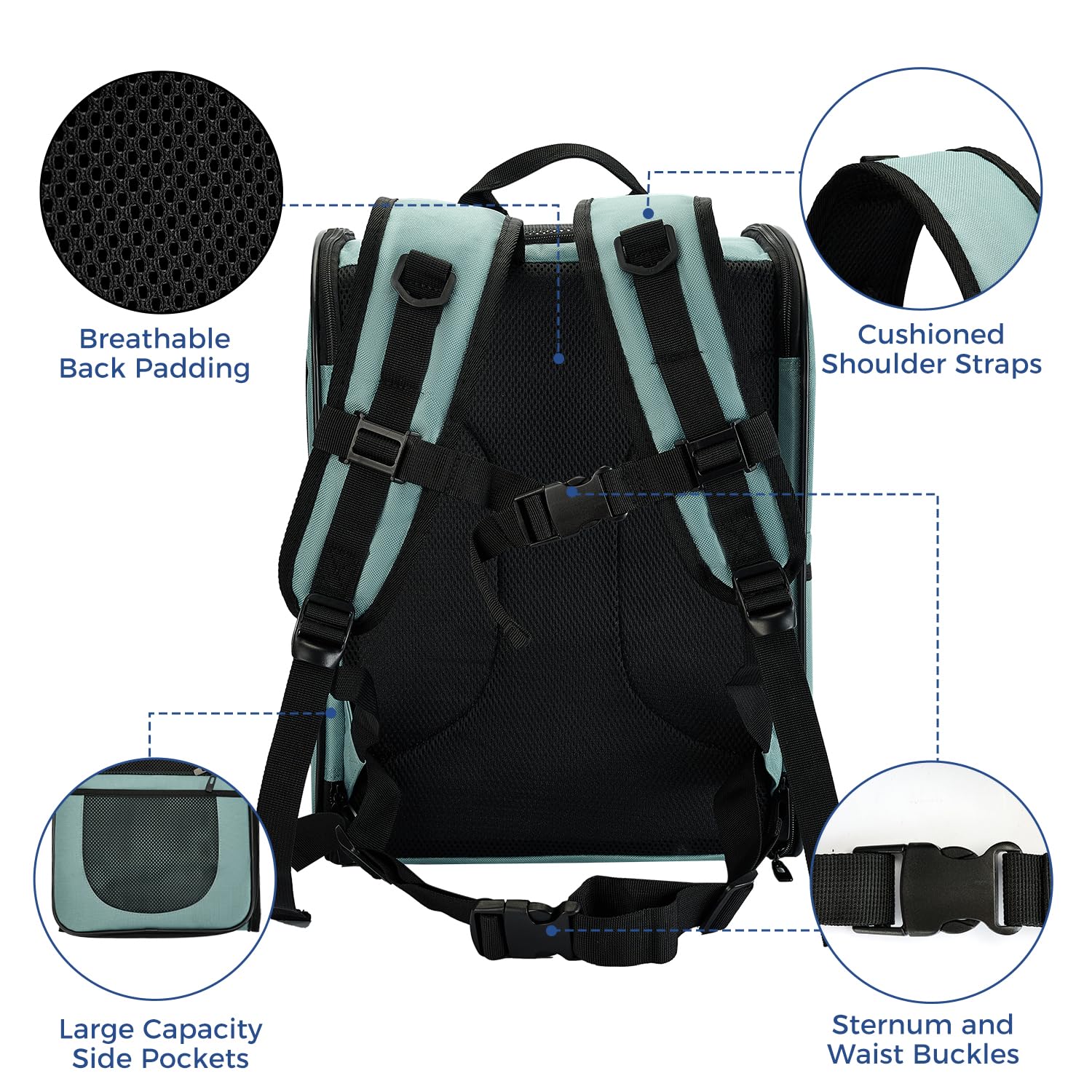 Funda removible para limpieza rápida de la mochila Apollo Walker