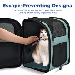 Malla anti-escape y cierre doble en la mochila Apollo Walker para mayor seguridad