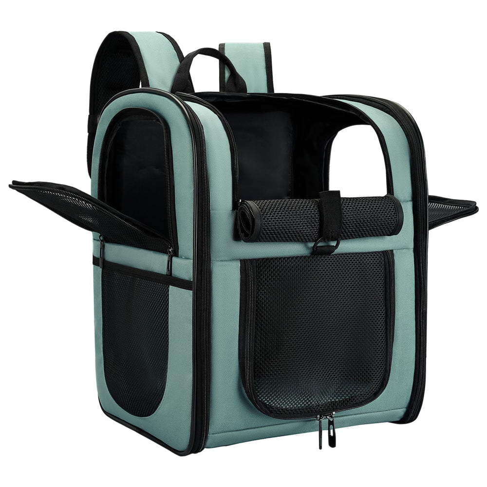 Mochila portadora Apollo Walker para perros y gatos con espalda acolchada, ideal para paseos