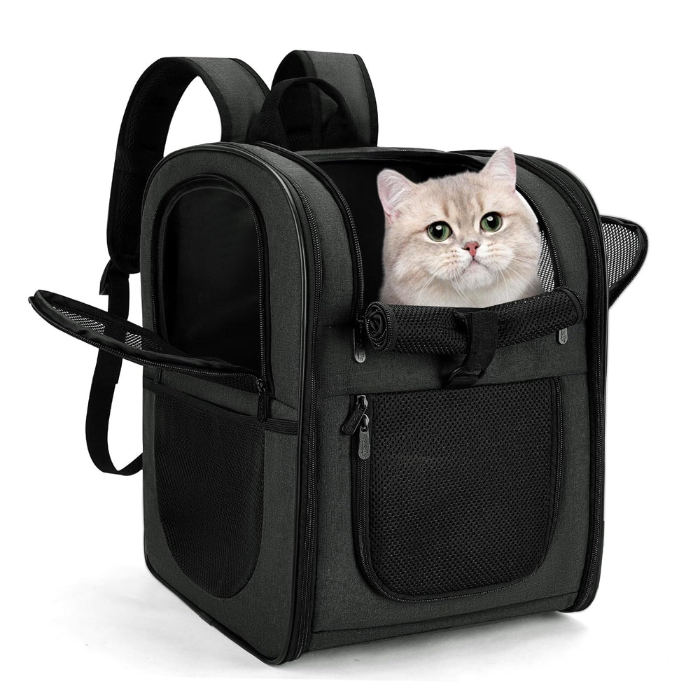 Apollo Walker mochila portadora para perros y gatos con ventilación para mayor comodidad.