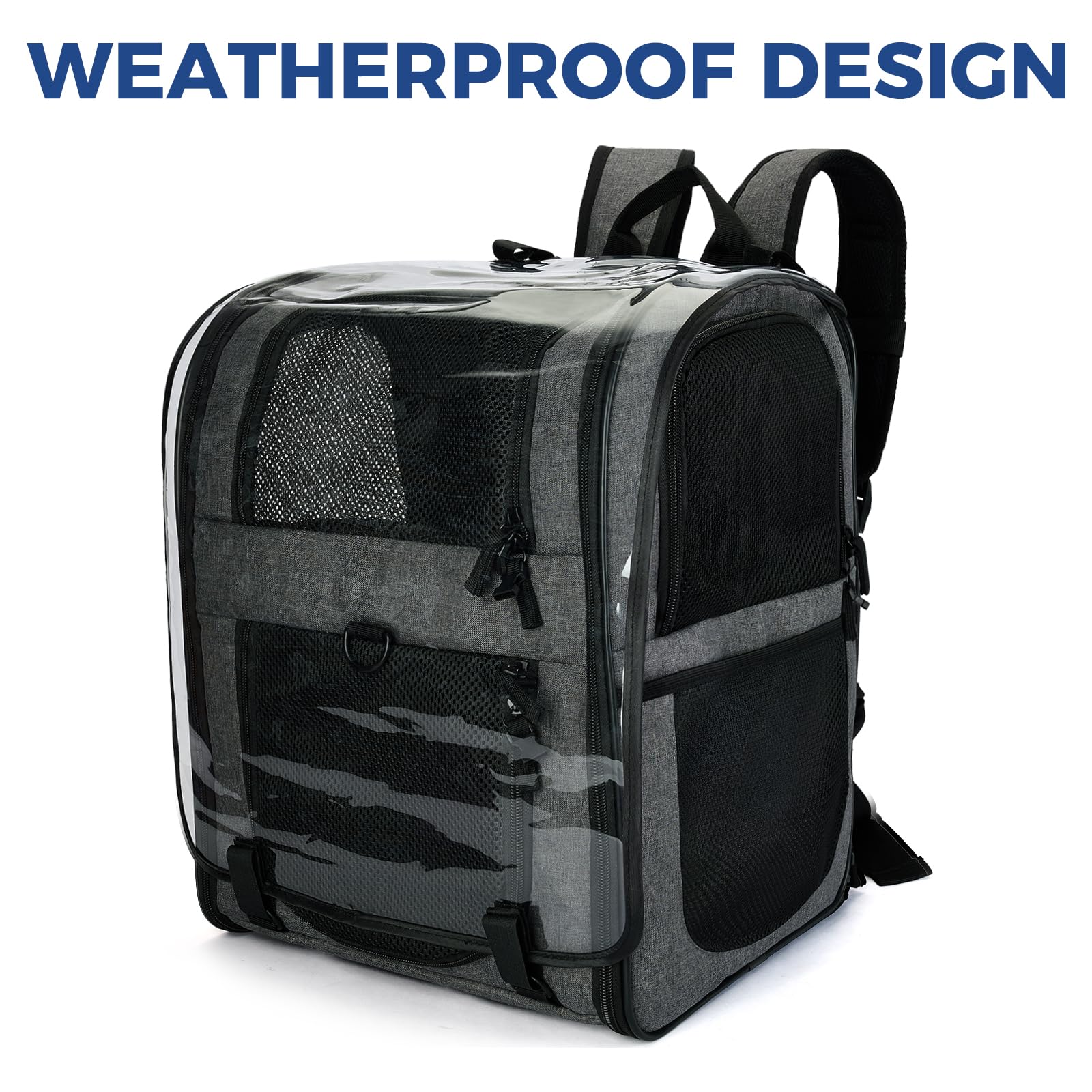 Apollo Walker Mochila transportín confort con acolchado suave para mascotas.