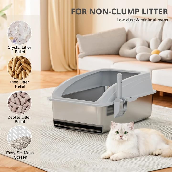 APPKER diseño con dimensiones amplias facilita uso multi gatos.