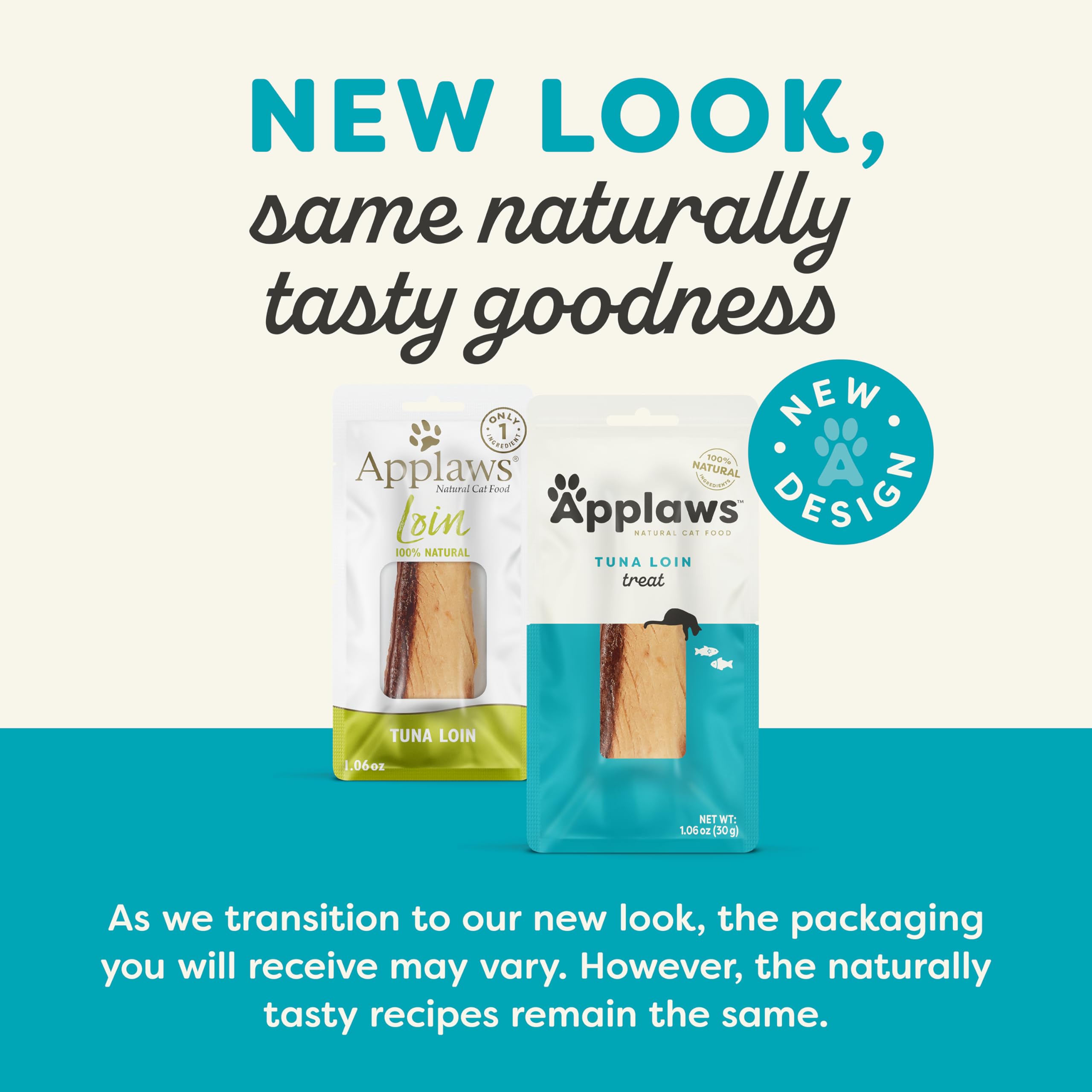 Applaws ingrediente unico atún, premio simple y natural.