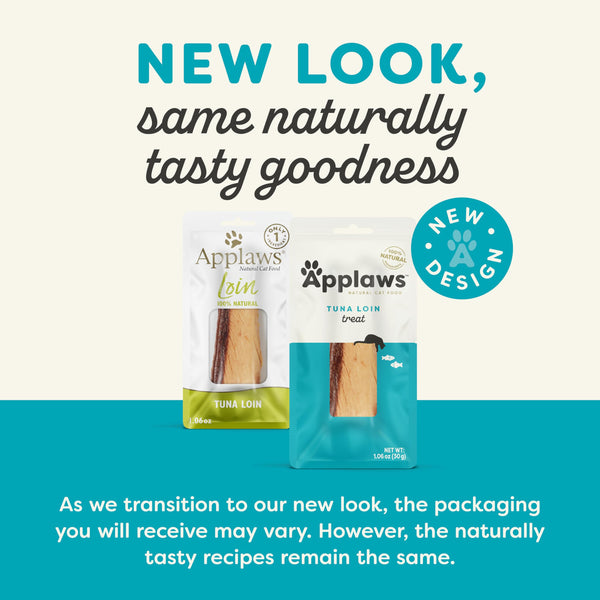 Applaws ingrediente unico atún, premio simple y natural.